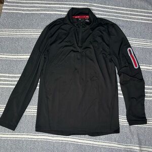 Spyder Black Activewear with Red Trim